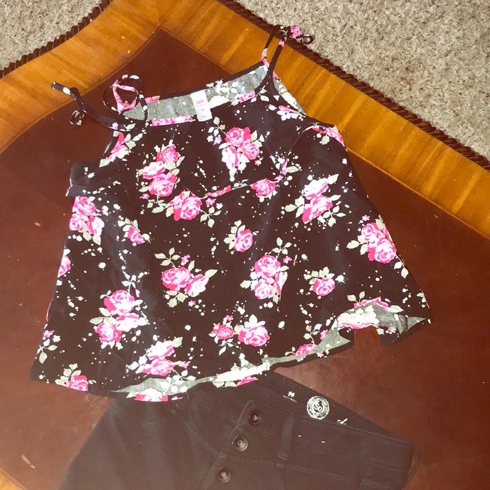 Cute girls outfit from justice and Kohl’s